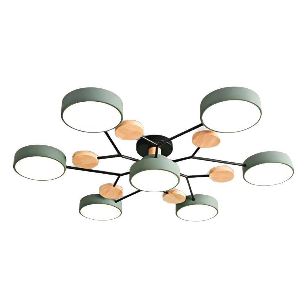 Nordic vertakte schijf LED plafondlamp HL215