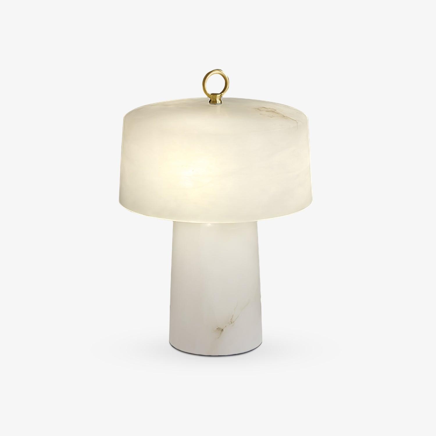 Lichte luxe stijl marmeren stenen tafellamp HL355