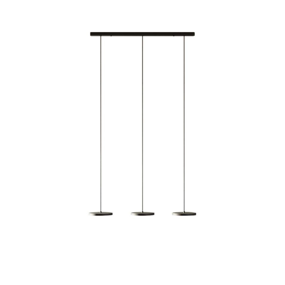 Schijfvormige Moderne Hanglamp - Zwart Wit LED Ontwerp HL1051