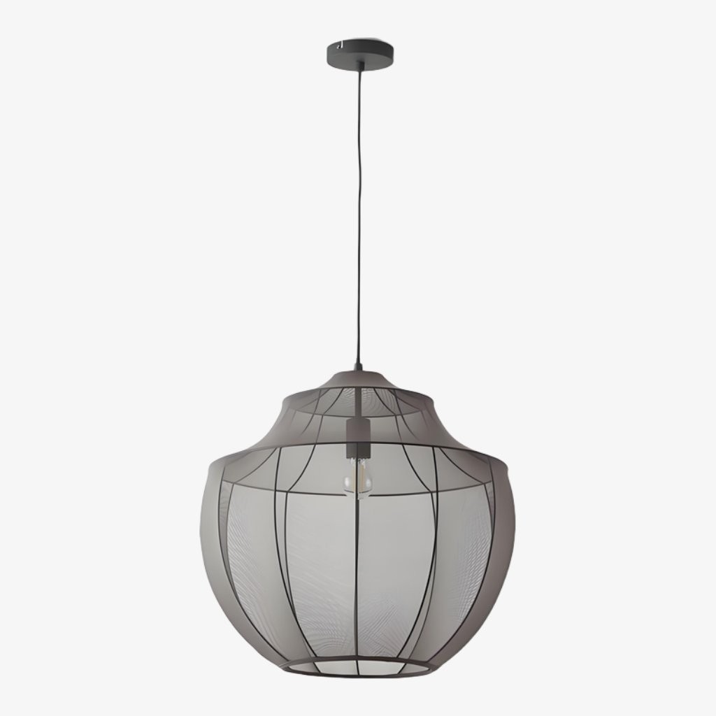 Lumifil Moderne Hanglamp met Gaas - Hangende Stoffen Lampen zijn Geschikt voor Eetkamers of Keukeneilanden HL1983