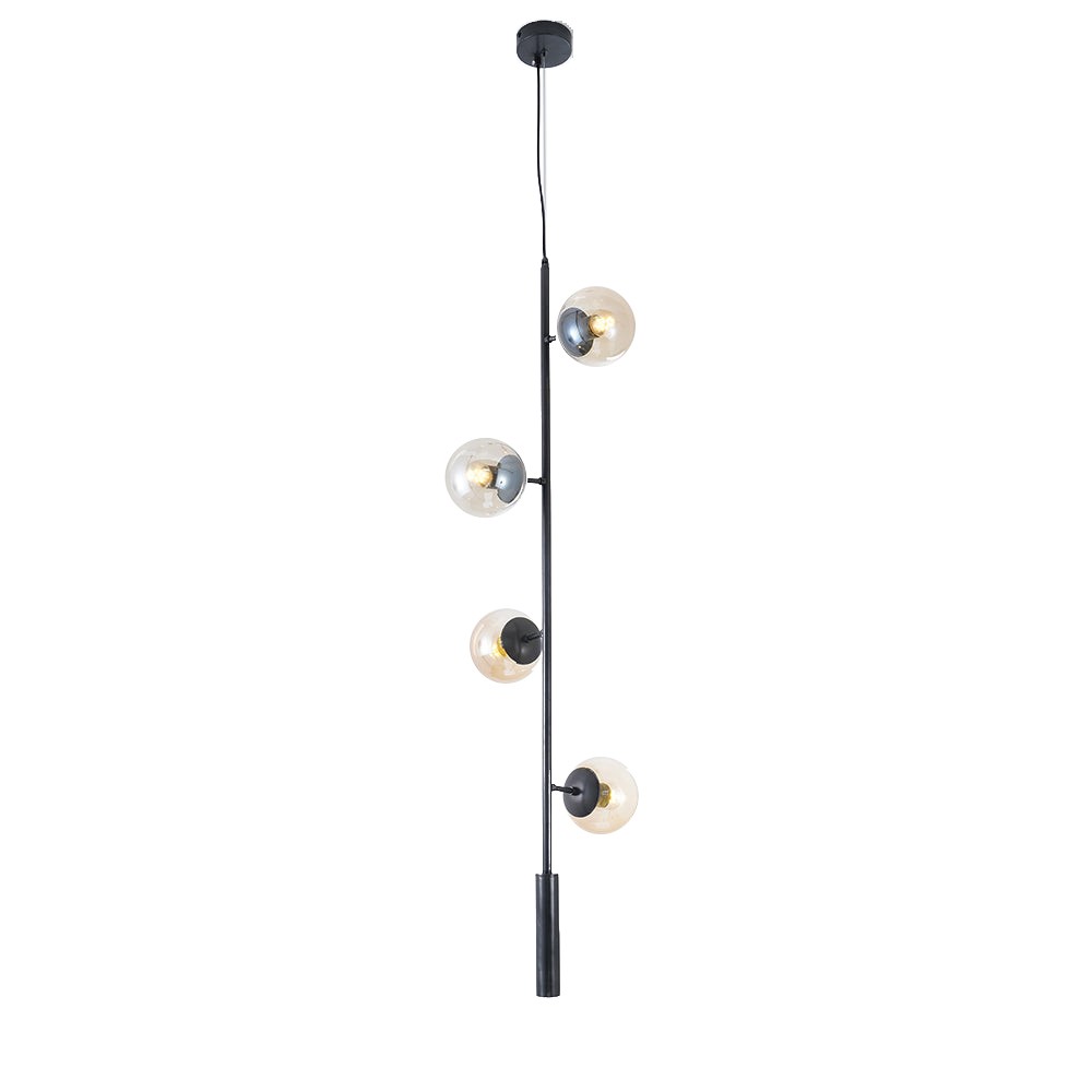 Orb moderne glazen bol hanglamp voor woonkamer
