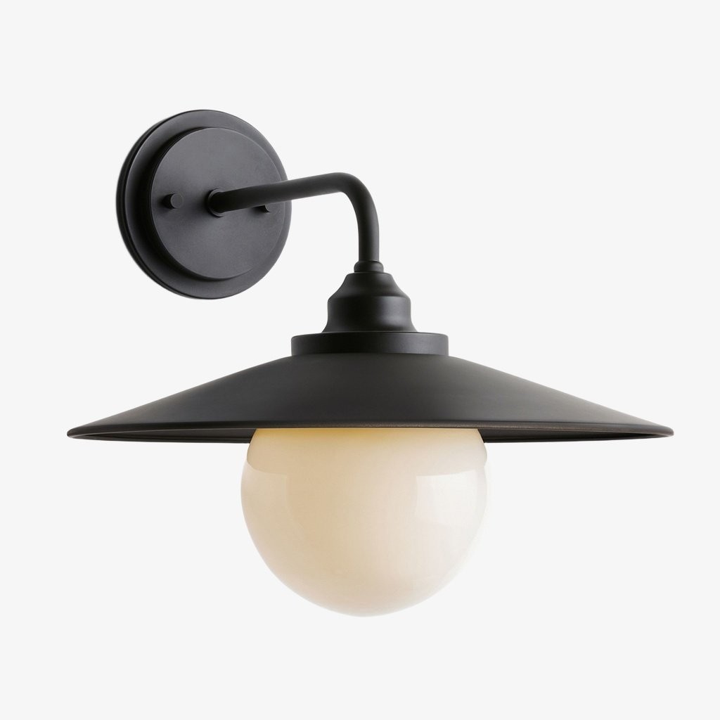 Cordax Utility-geïnspireerde wandlamp - Metaal en glas voor binnen- en buitendecoratie HL2273