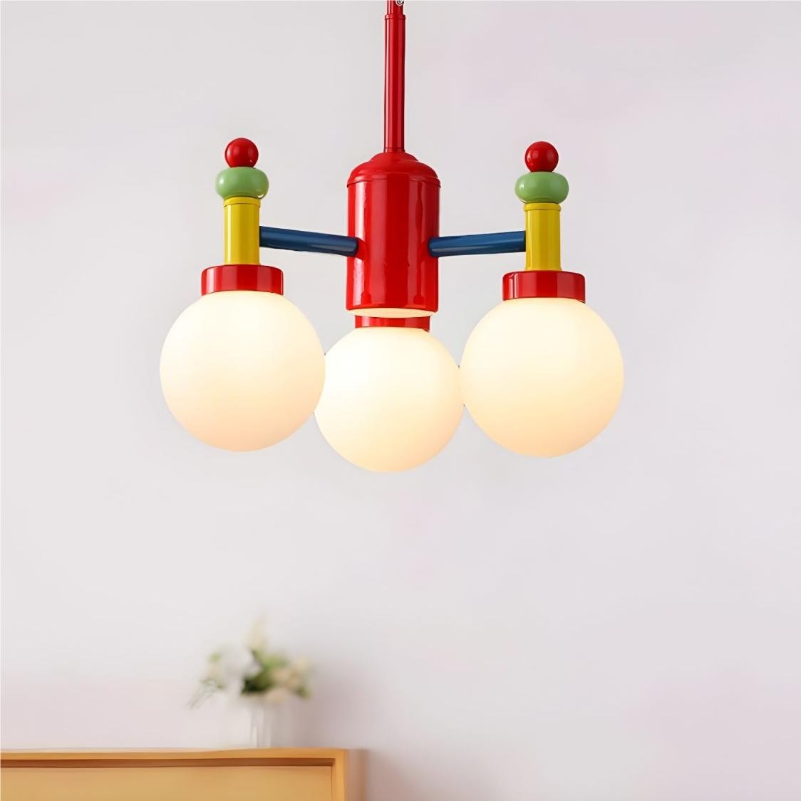 Grillige Macaron Plafondlamp Voor Kinderkamer HL119