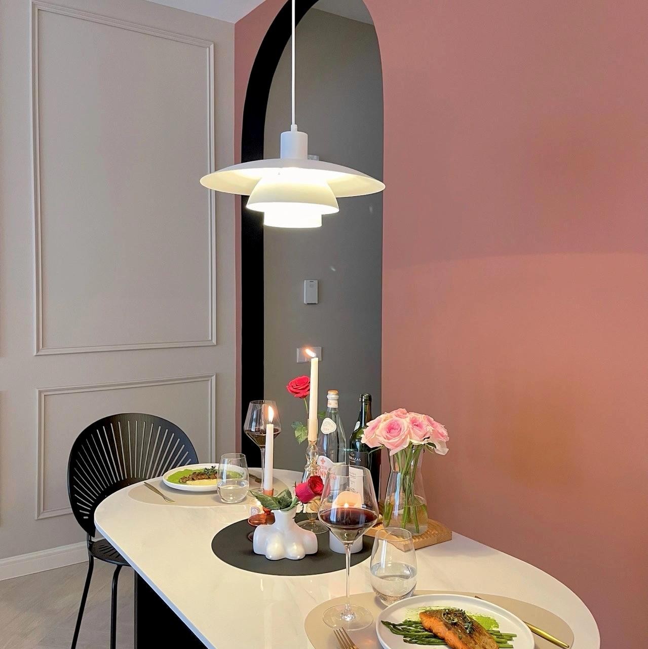Drie Tier Disc Scandinavische Retro Hanglamp