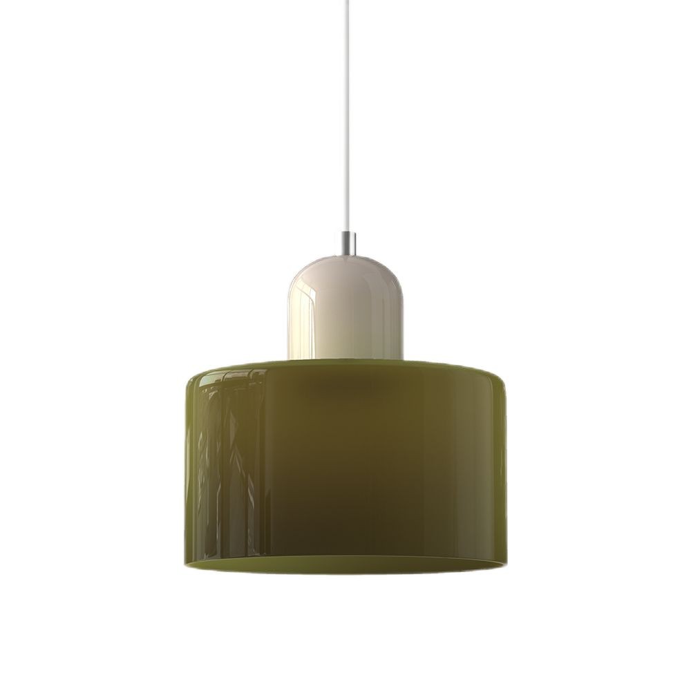 Kalo Cilinder Hanglamp - Glazen Lamp in Scandinavische Stijl voor Eet en Slaapkamer HL107