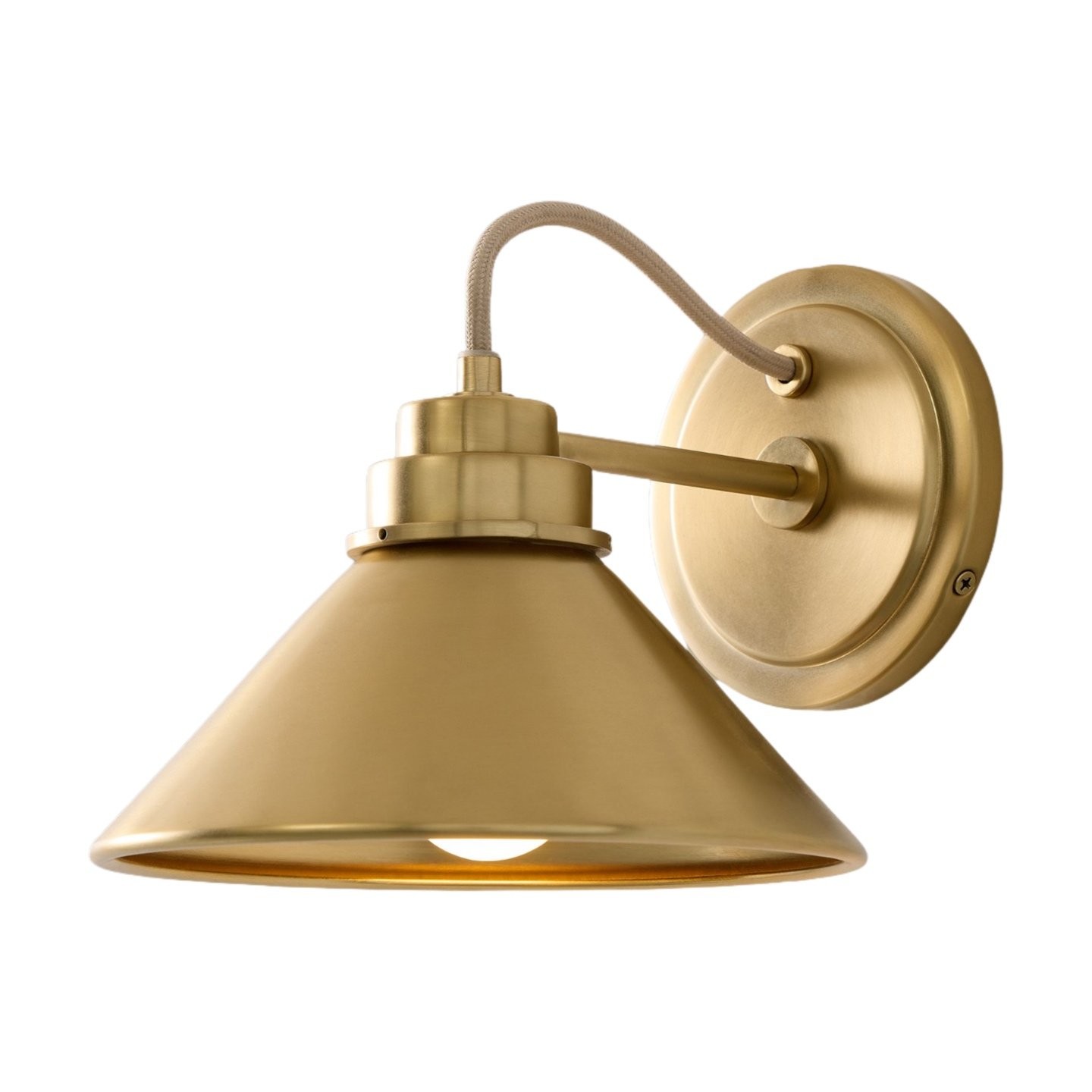 Aurenza Sconce – Landelijke wandlamp met metalen accenten voor gezellige ruimtes HL1648