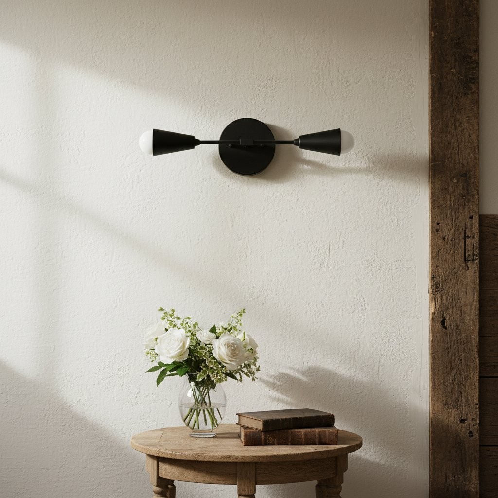 Mobilux Line Minimalistische Badkamerlamp - Mid Century Badkamerlamp HL1677