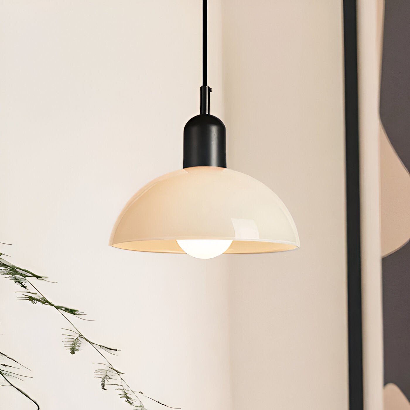 Aurora Nordic kleurrijke komvormige hanglamp HL3369