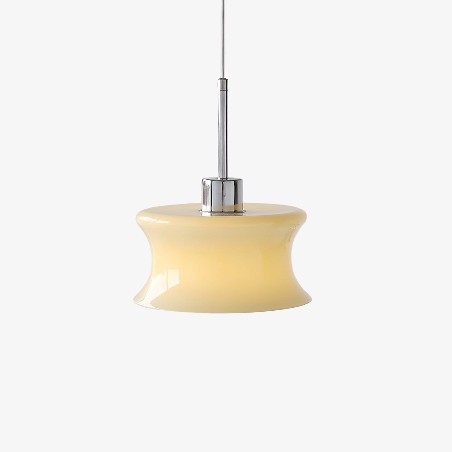 Franse Vintage Glazen Raam Hanglamp HL352