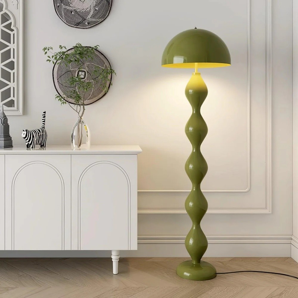 Retro Paddenstoel Bloemknop Vloerlamp HL285