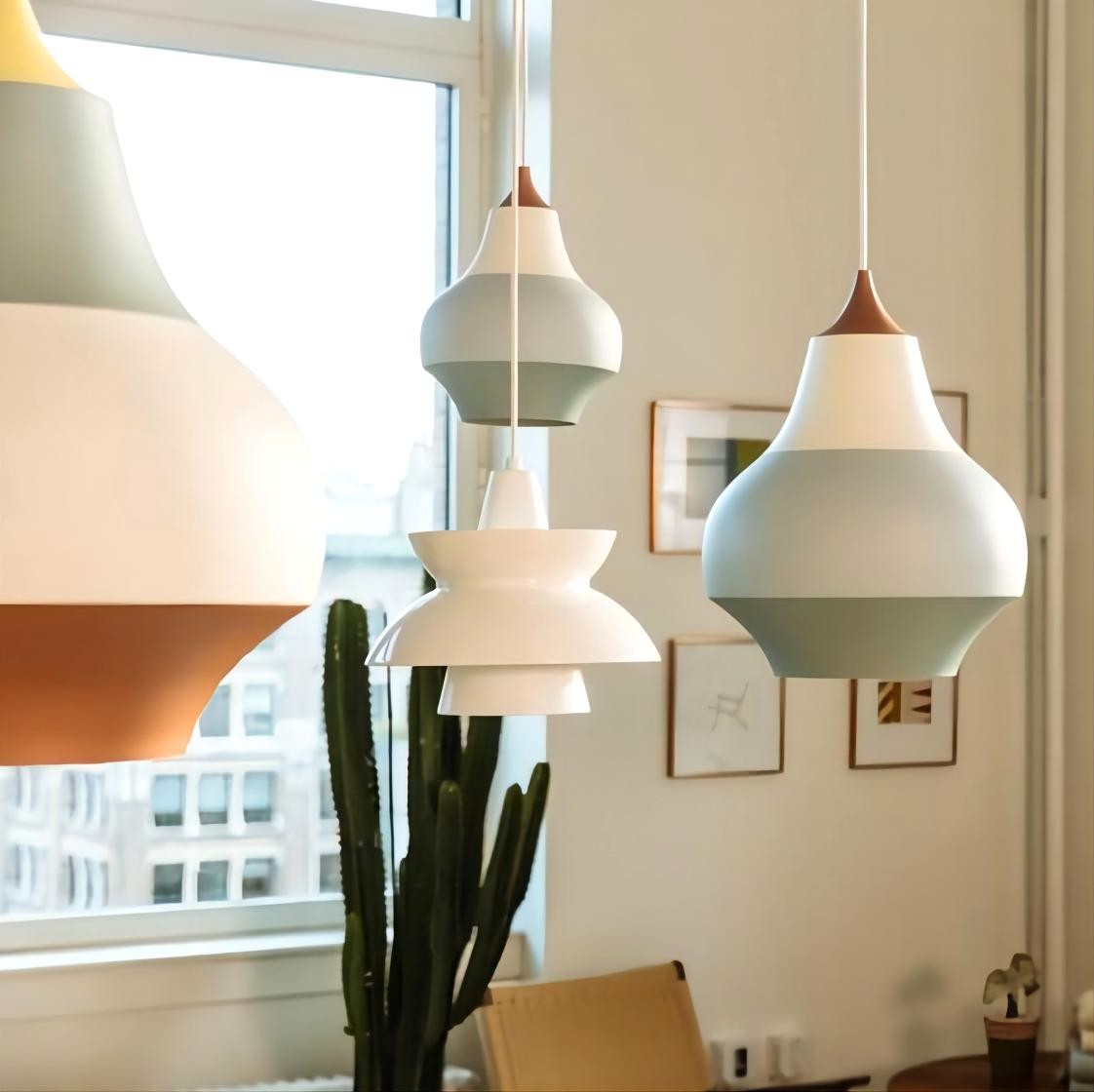 Macaron Design Cirque Gestreepte Hanglamp HL220