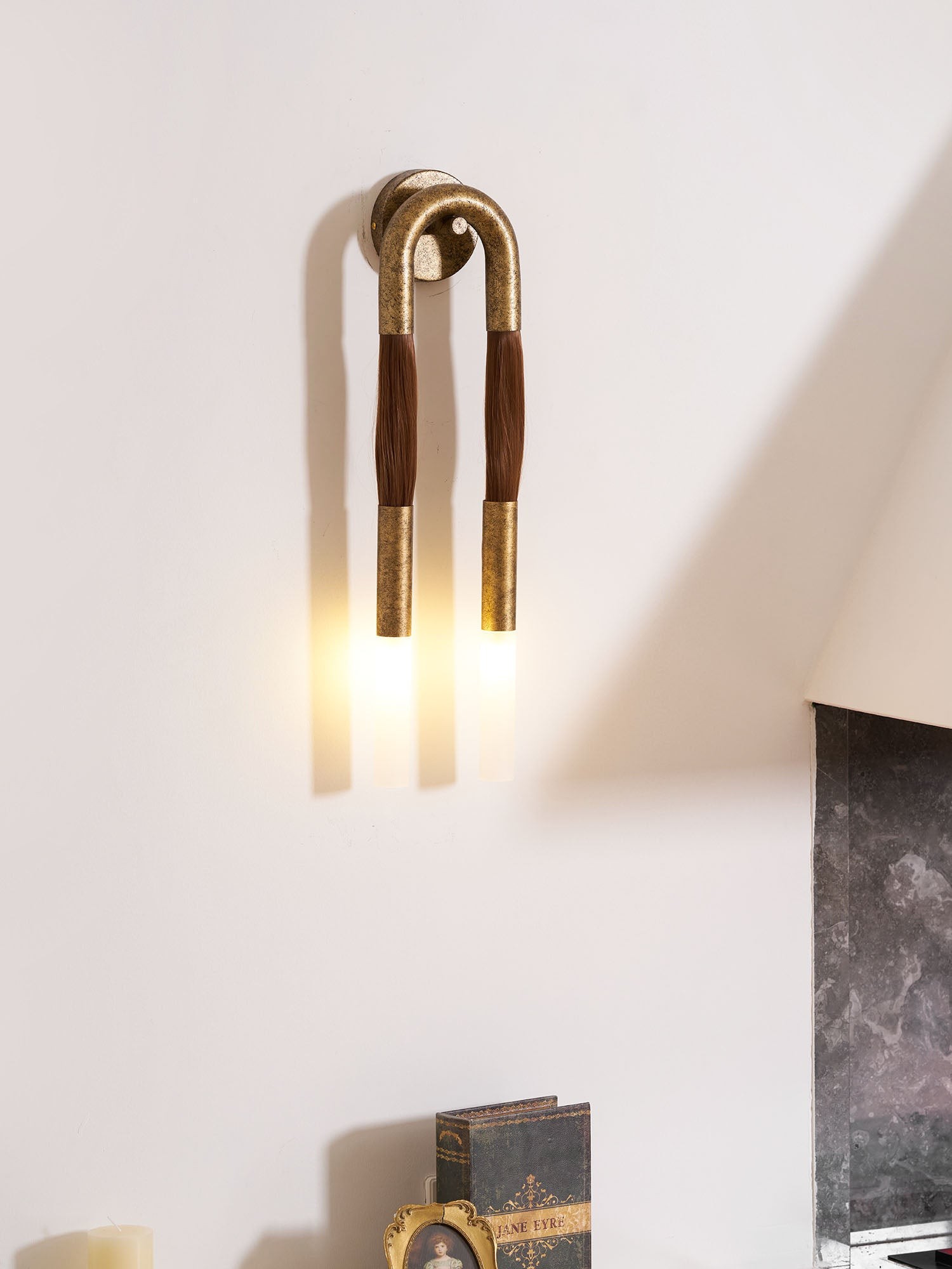 Dubbele Antonia wandlamp HL3176