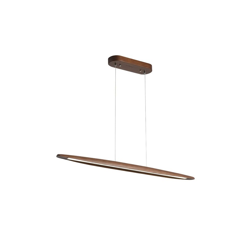 Houten horizontale hanglamp HL1155