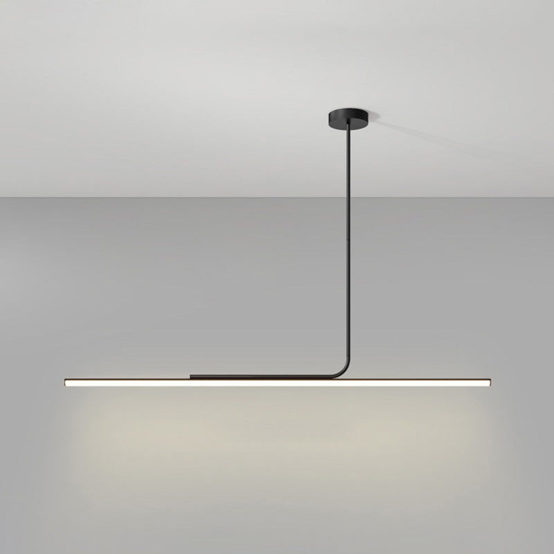 Moderne eenvoudige asymmetrische lineaire hanglamp HL705