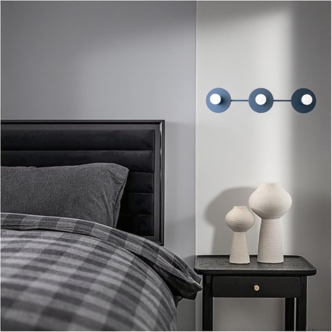 Sferische wastafelwandlamp - Moderne badkamerverlichting met 3 lampen HL1411