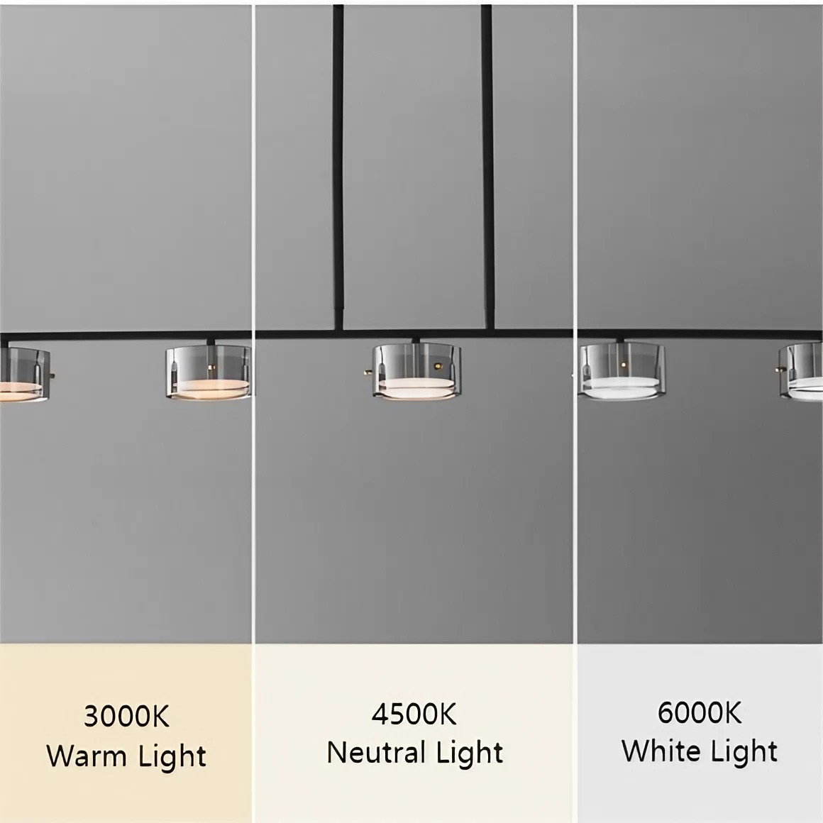 Minimalistische slaapkamer metalen glazen hanglamp HL19