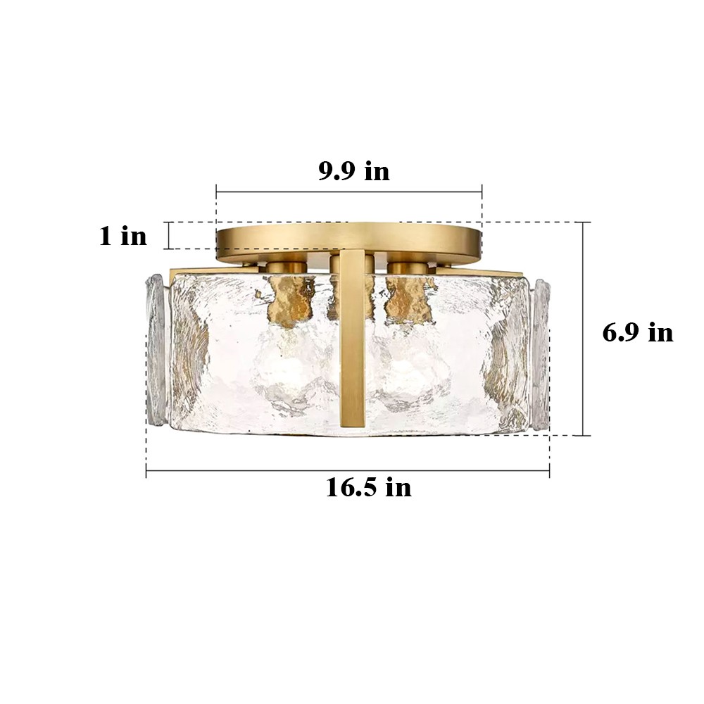 Nordic Light Luxe plafondlamp voor woonkamer HL976