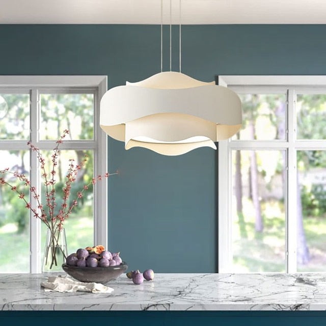 Crèmekleurige moderne minimalistische slaapkamer hanglamp HL474