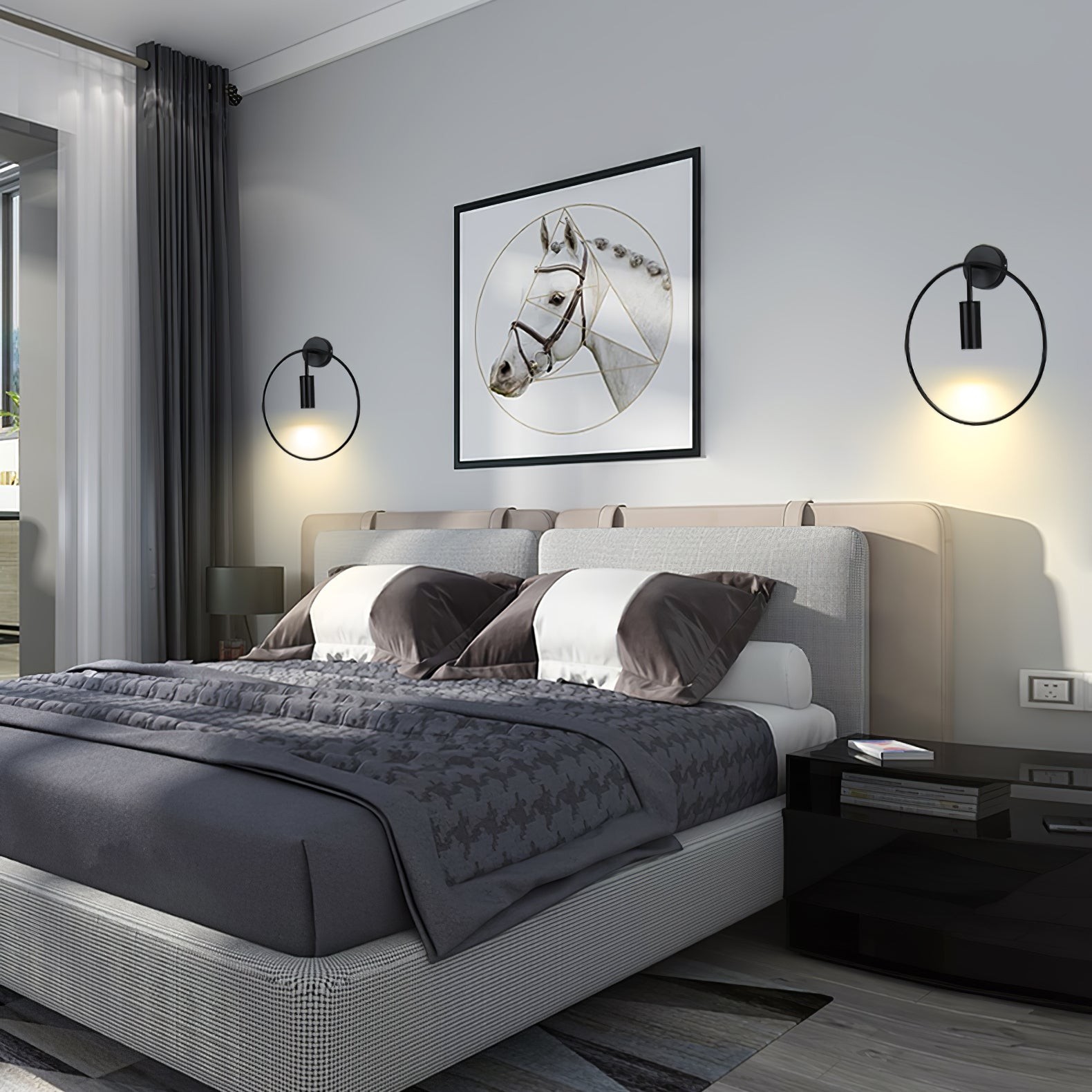Revolta Industriële Lineaire Design Swing Wandlamp HL1104