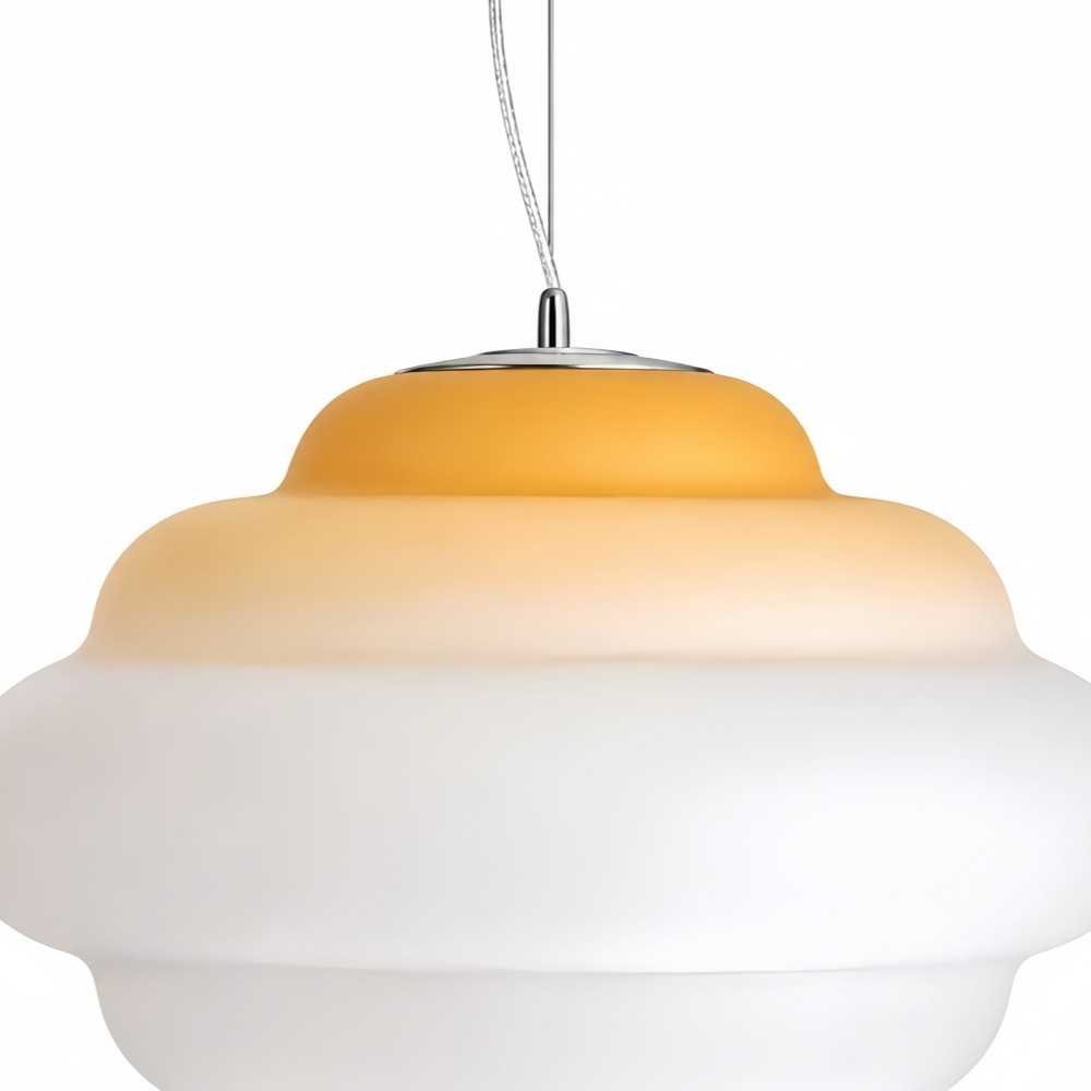 Gossax Cloud glazen hanglamp - Scandinavische stijl voor eetkamer en keukeneiland HL3573
