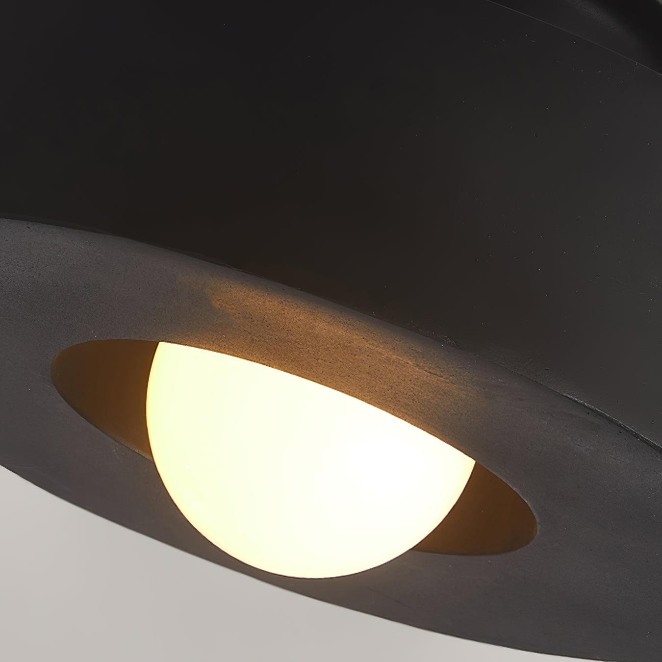 Nordic Round Disc Resin Plafondlamp HL289