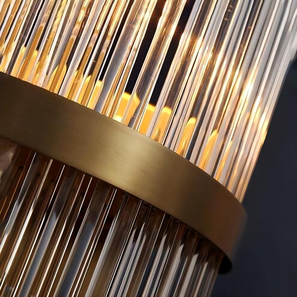 Crystal Ribbed Wandlamp