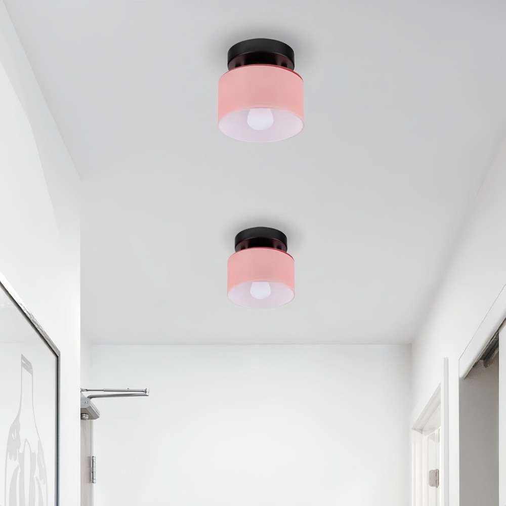 Bauhaus Kleurrijke Plafondlamp - Glazen Design Voor Elke Kamer HL1045