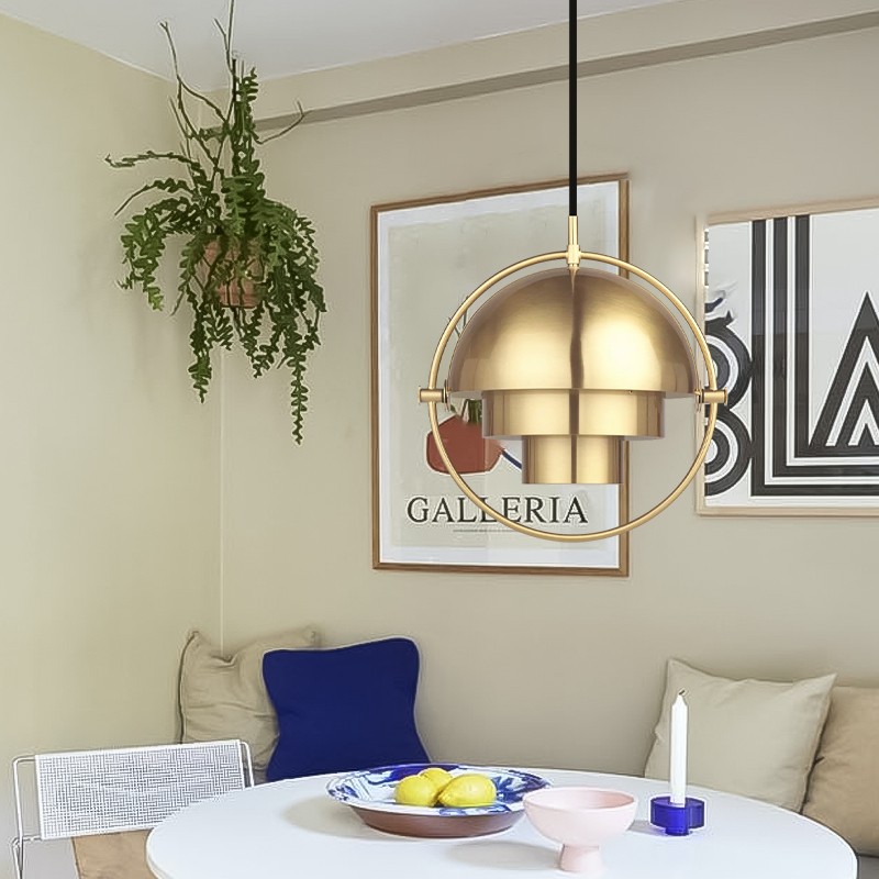 Multilayer Draaibare Metalen Hanglamp HL36