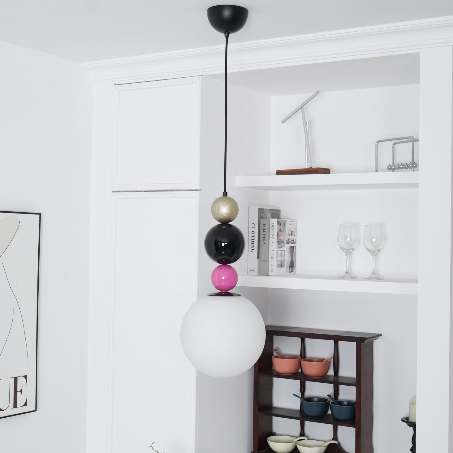 Moderne Kalebas Bol Hanglamp HL725