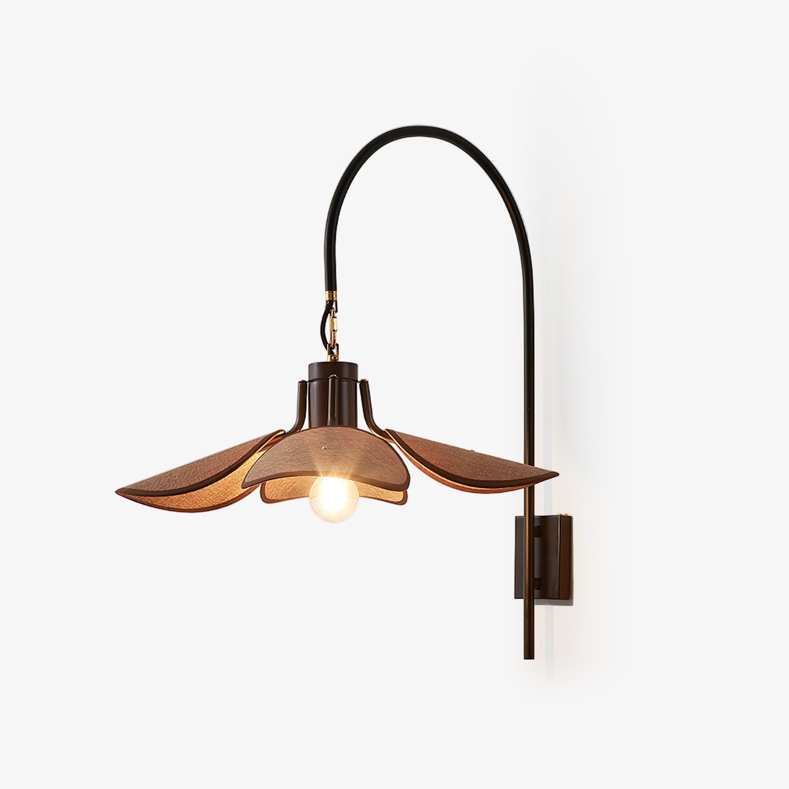 Retro Wabi-Sabi Stijl Petal Bloom Wandlamp HL622
