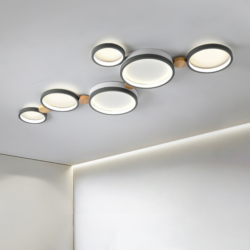 Nordic Circle LED Plafondlamp - Multi Branch Lamp voor Keuken HL1355