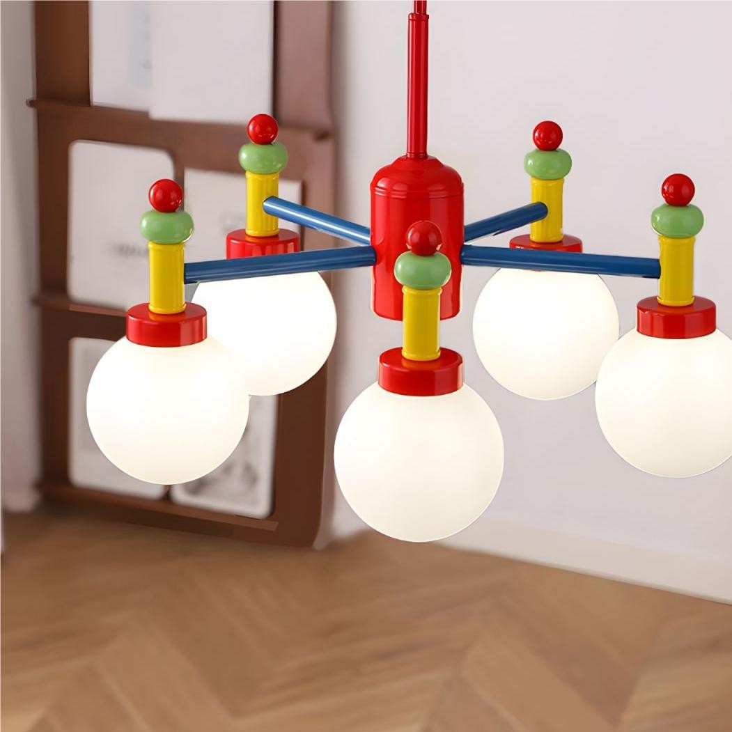Grillige Macaron Plafondlamp Voor Kinderkamer HL119