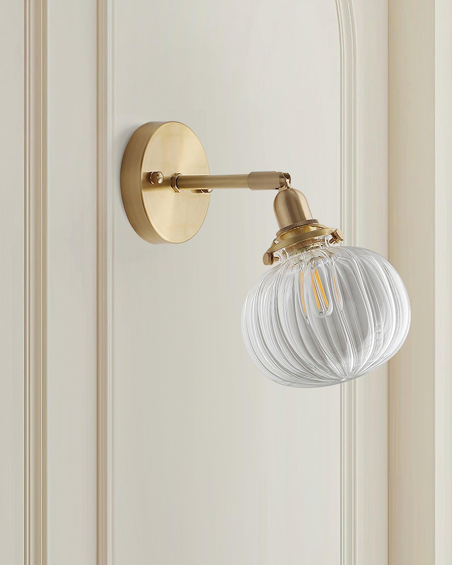 Eenvoudige hal entree pompoenpatroon wandlamp HL771