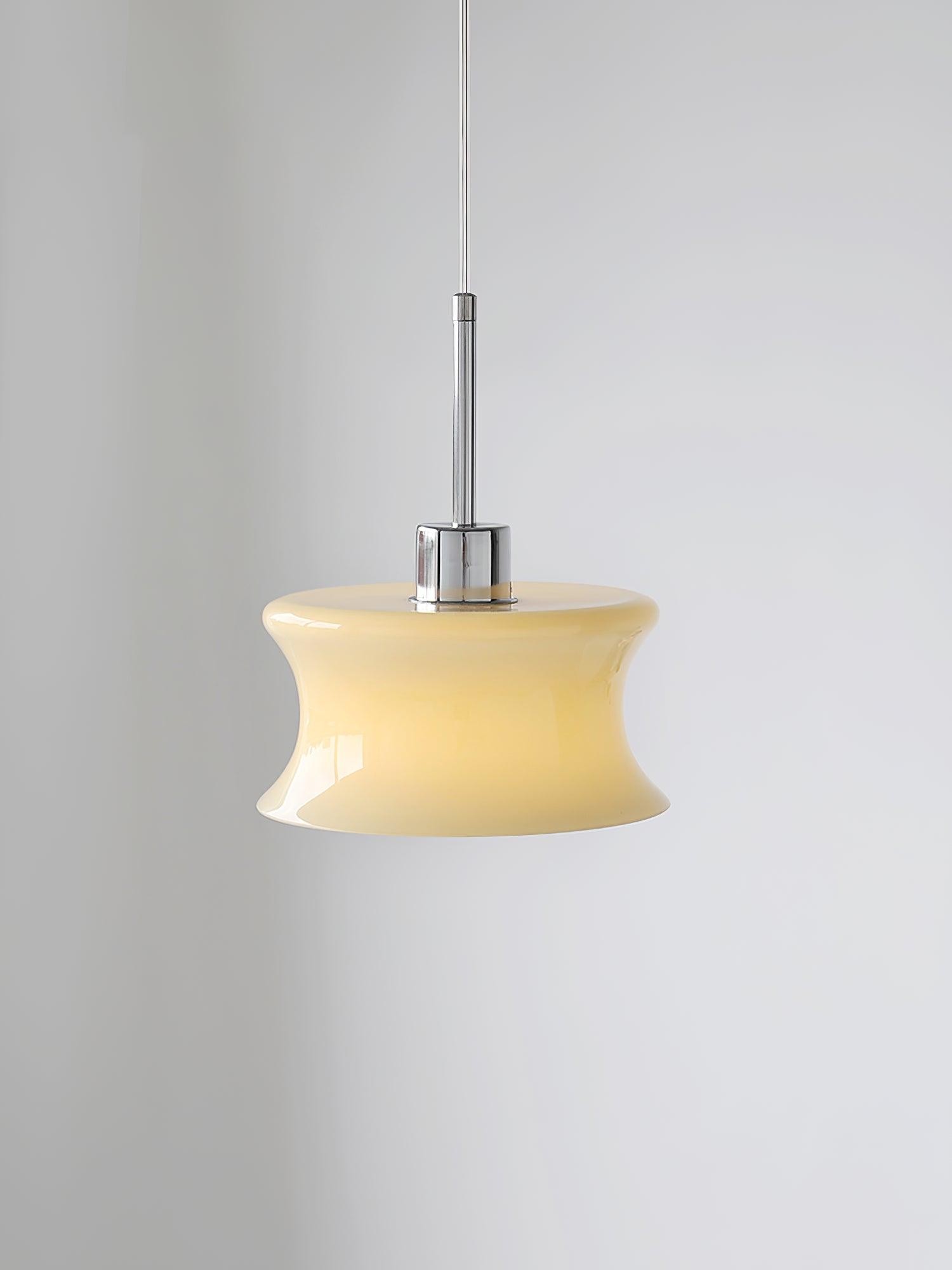 Franse Vintage Glazen Raam Hanglamp HL352