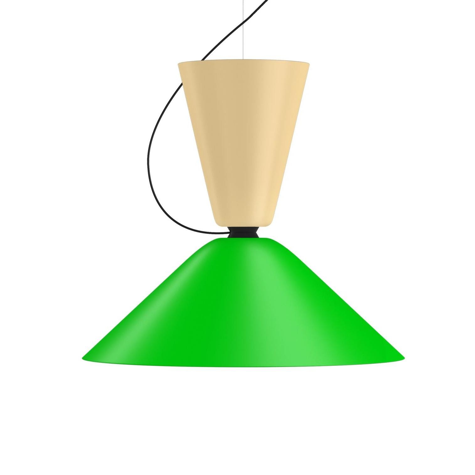 Macaron Colour Splicing Alphabeta metalen hanglamp HL137
