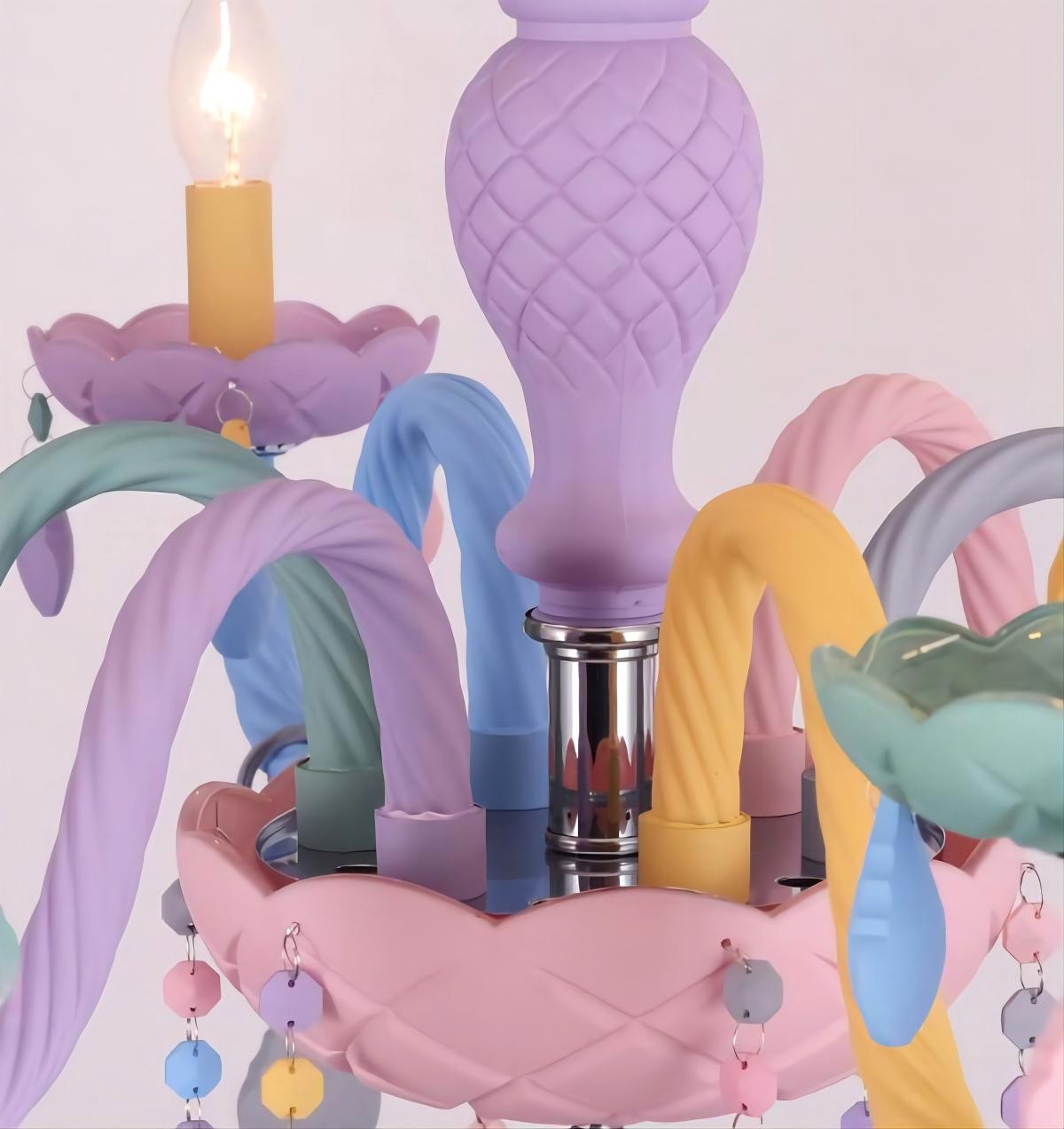 Macaron Kroonluchter Voor de Babykamer