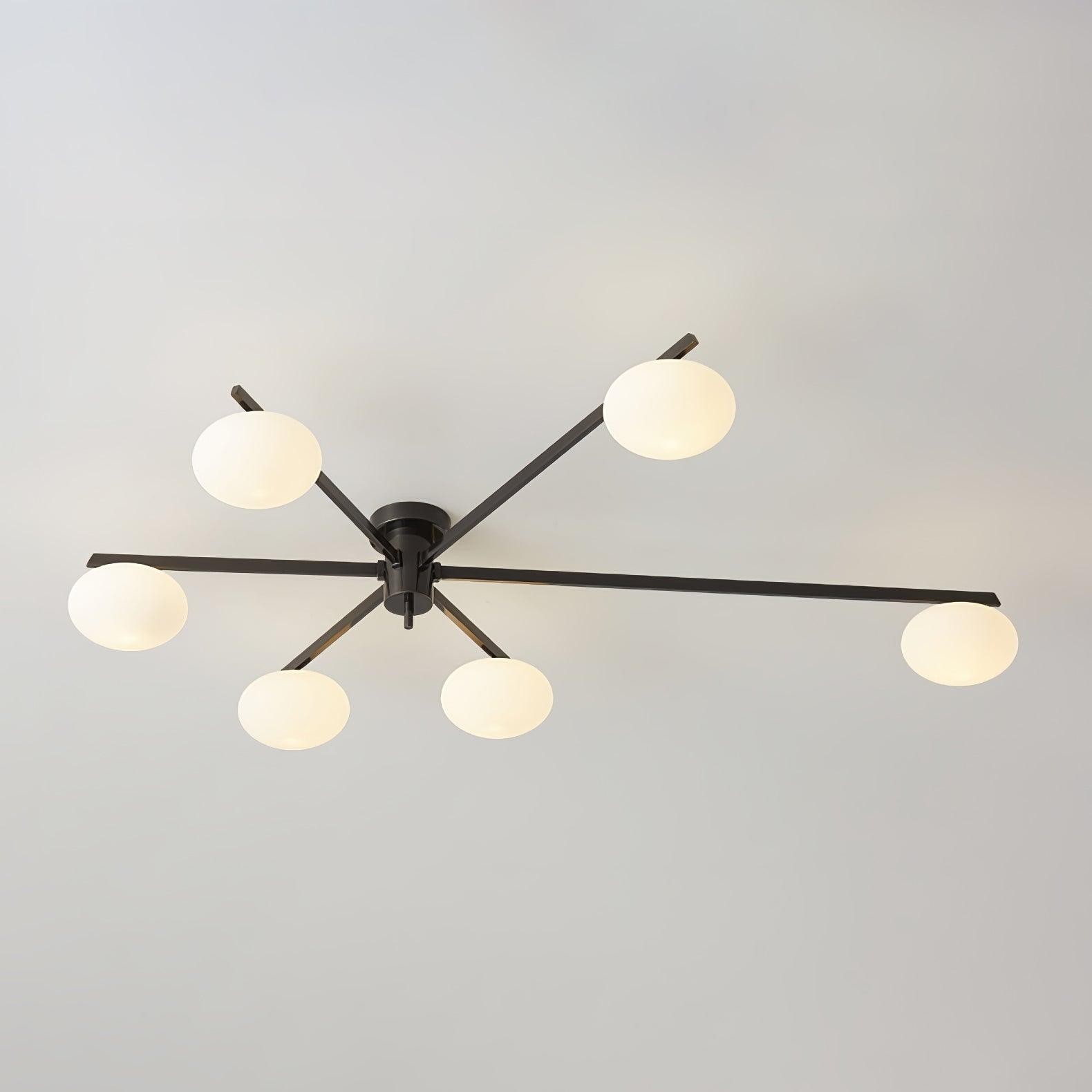 Lambda Minimalistische Nordic Glazen Plafondlamp HL1216