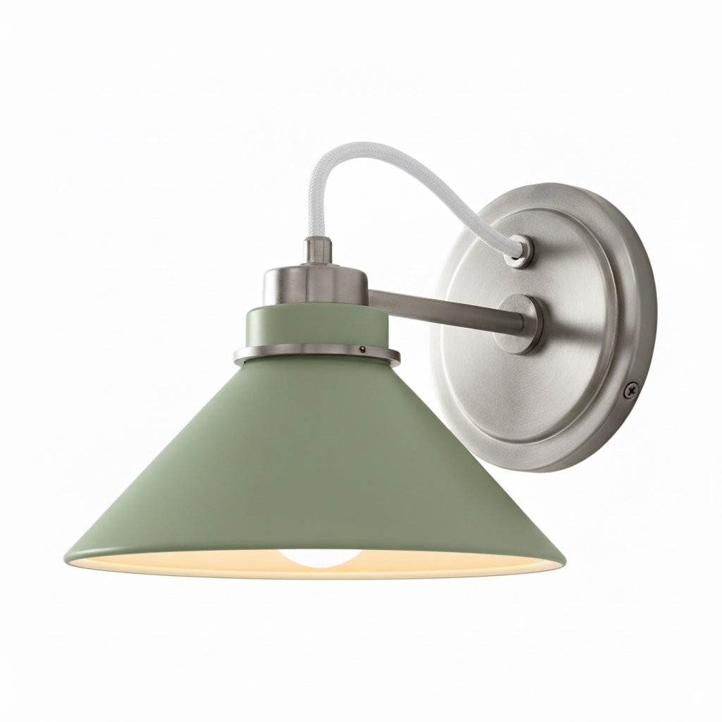Aurenza Sconce – Landelijke wandlamp met metalen accenten voor gezellige ruimtes HL1648