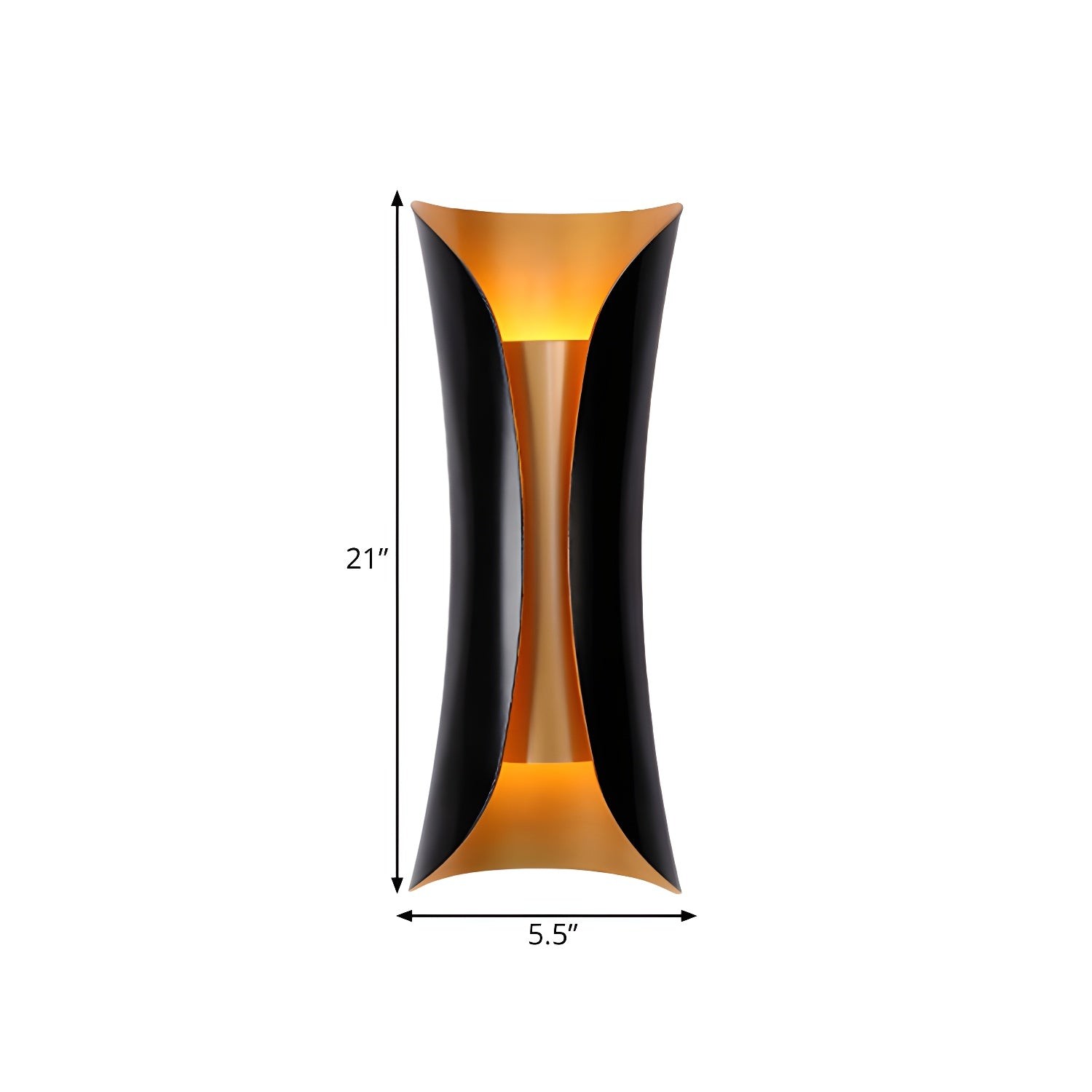 Vlamkunst Wandlamp HL436