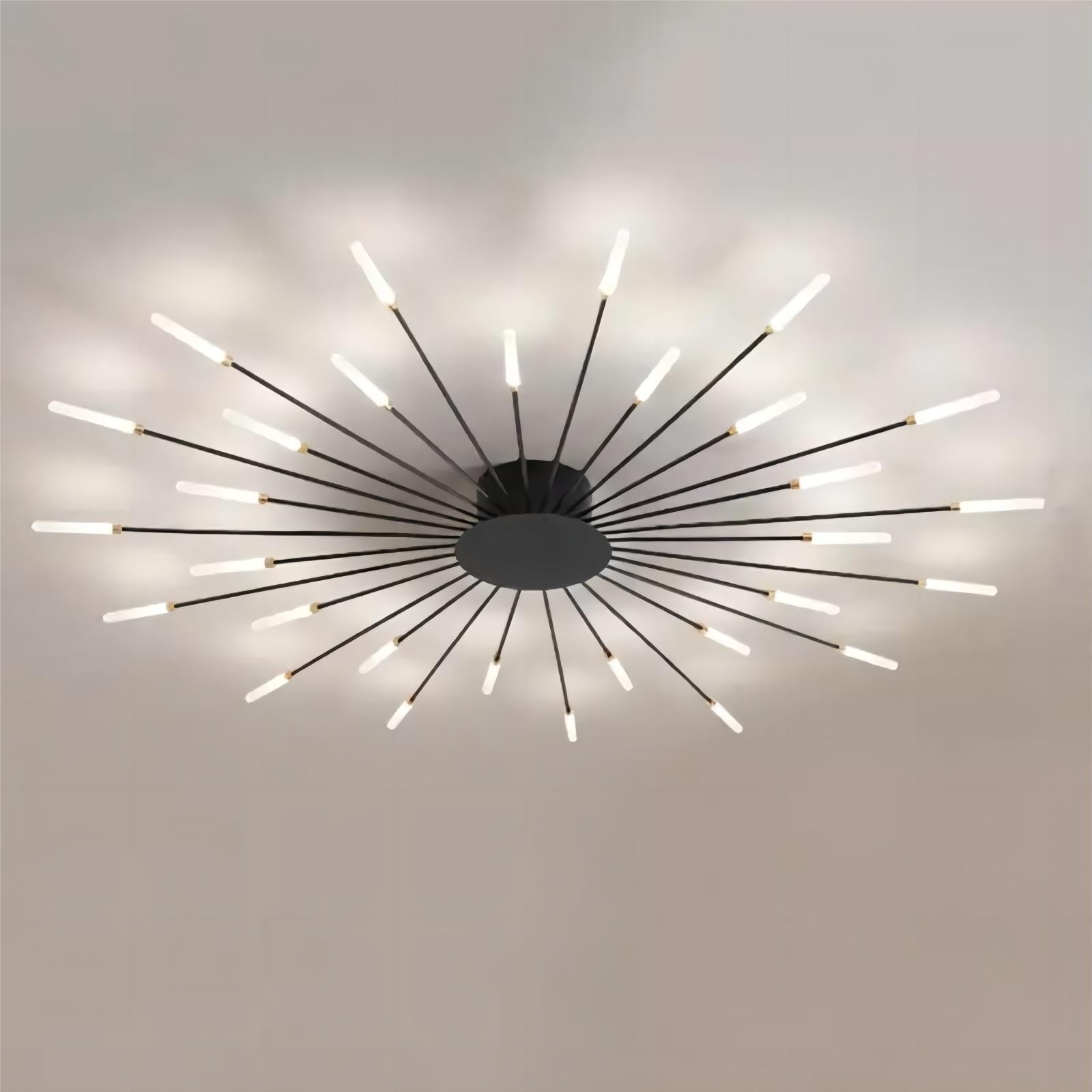 Moderne Spoetnik vuurwerk LED vertakkingsplafondlamp HL108