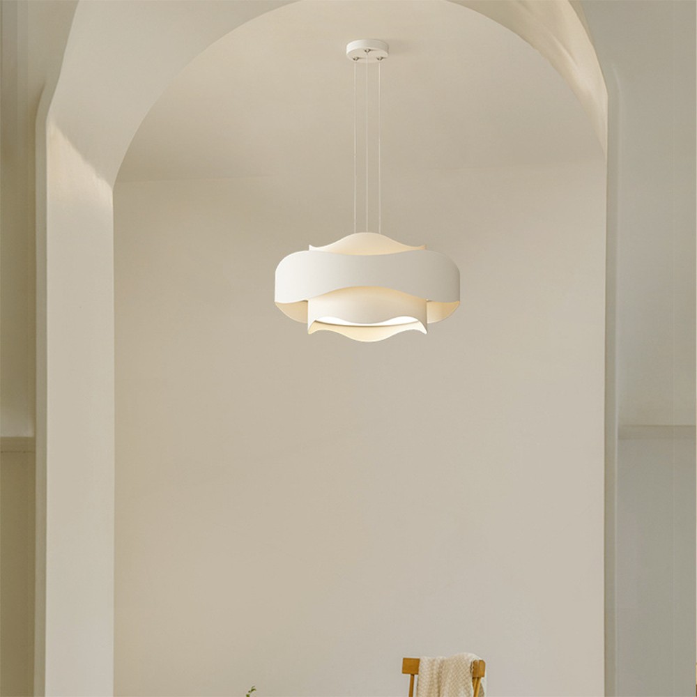 Crèmekleurige moderne minimalistische slaapkamer hanglamp HL474