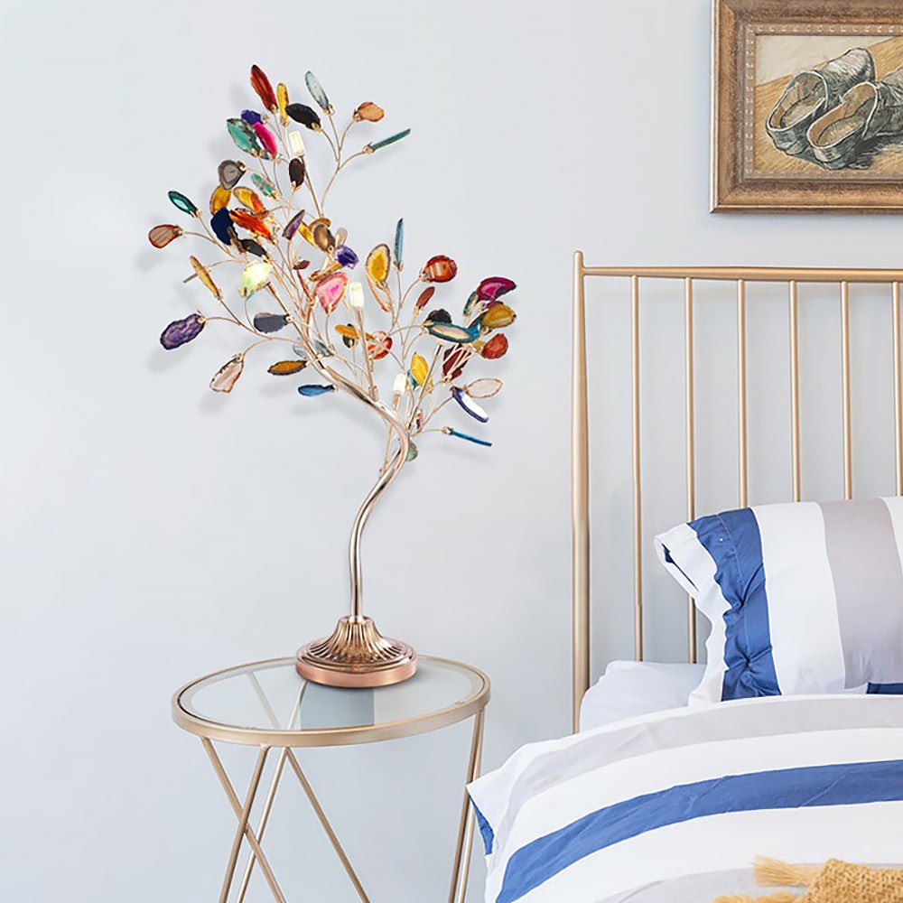 Agaat tafellamp HL1193