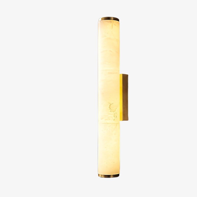 Solaryx Moderne Alabaster Wandlamp - Verlichting voor Slaapkamer en Woonkamer HL2484