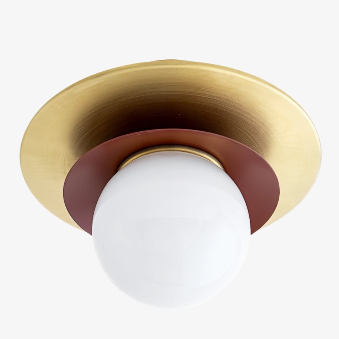 Artivo gelaagde moderne plafondlamp van messing - Stijlvolle woondecoratie HL1765