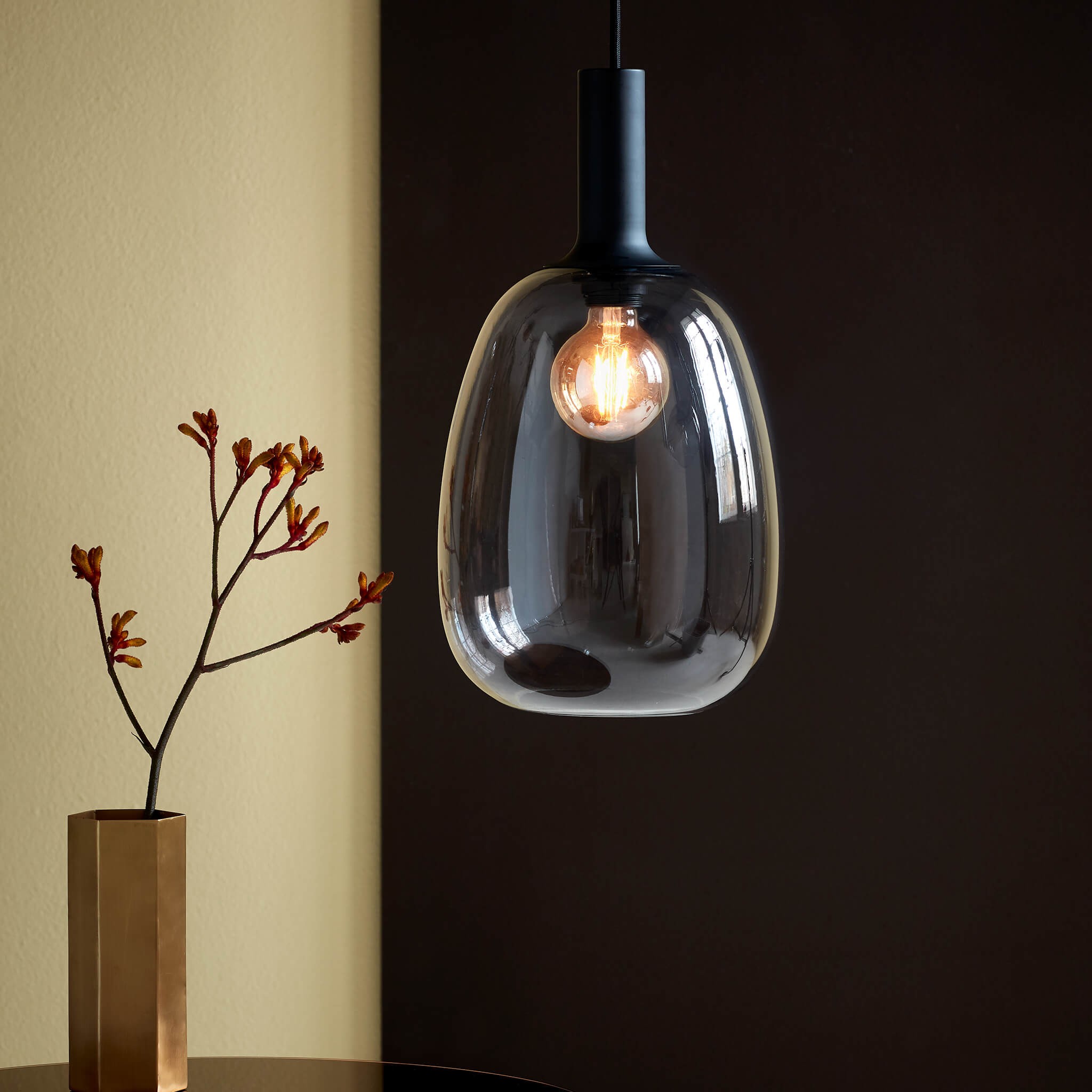 Alton Glazen Flessen Hanglamp