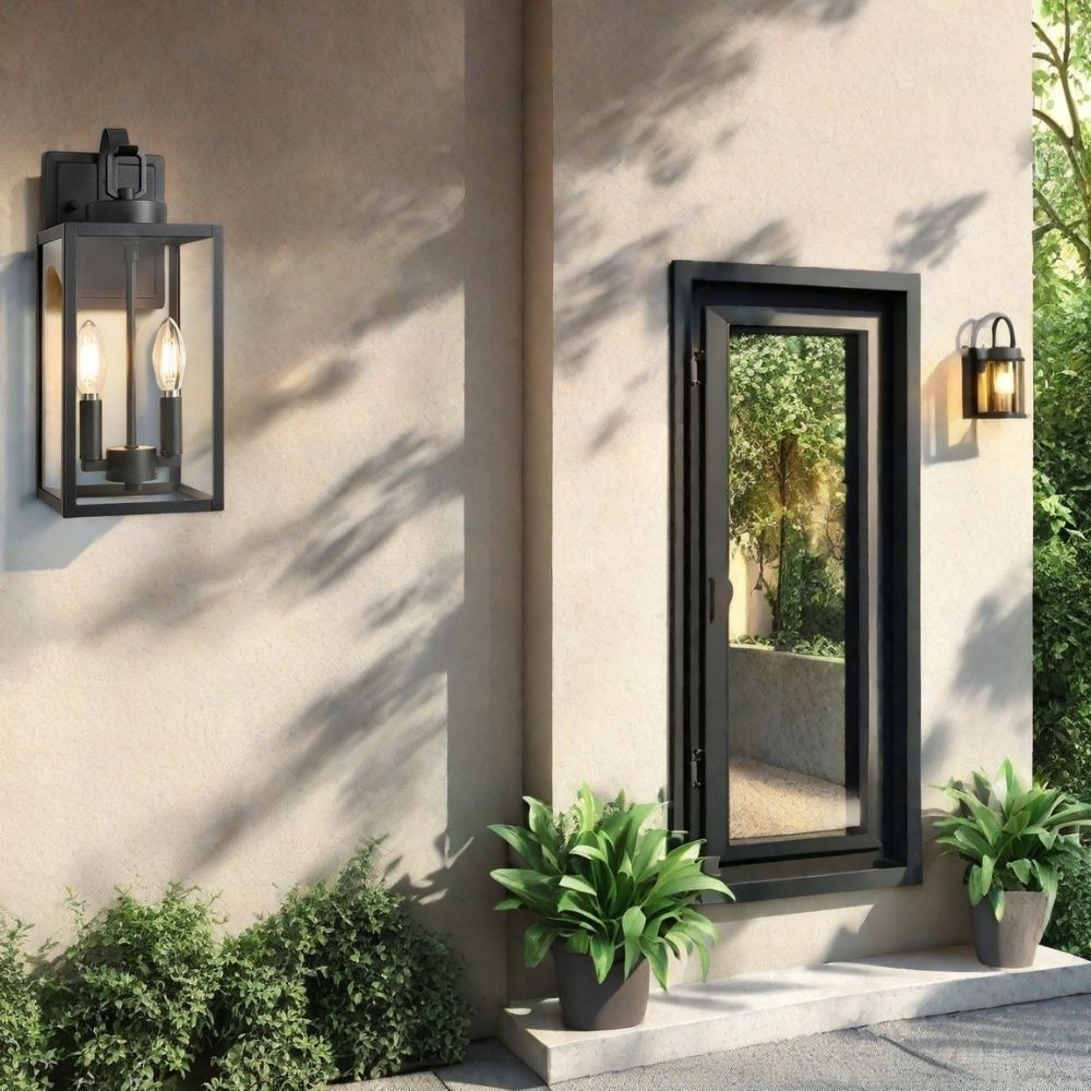 Industriële Waterdichte Buitenlantaarn Wandlamp HL1006