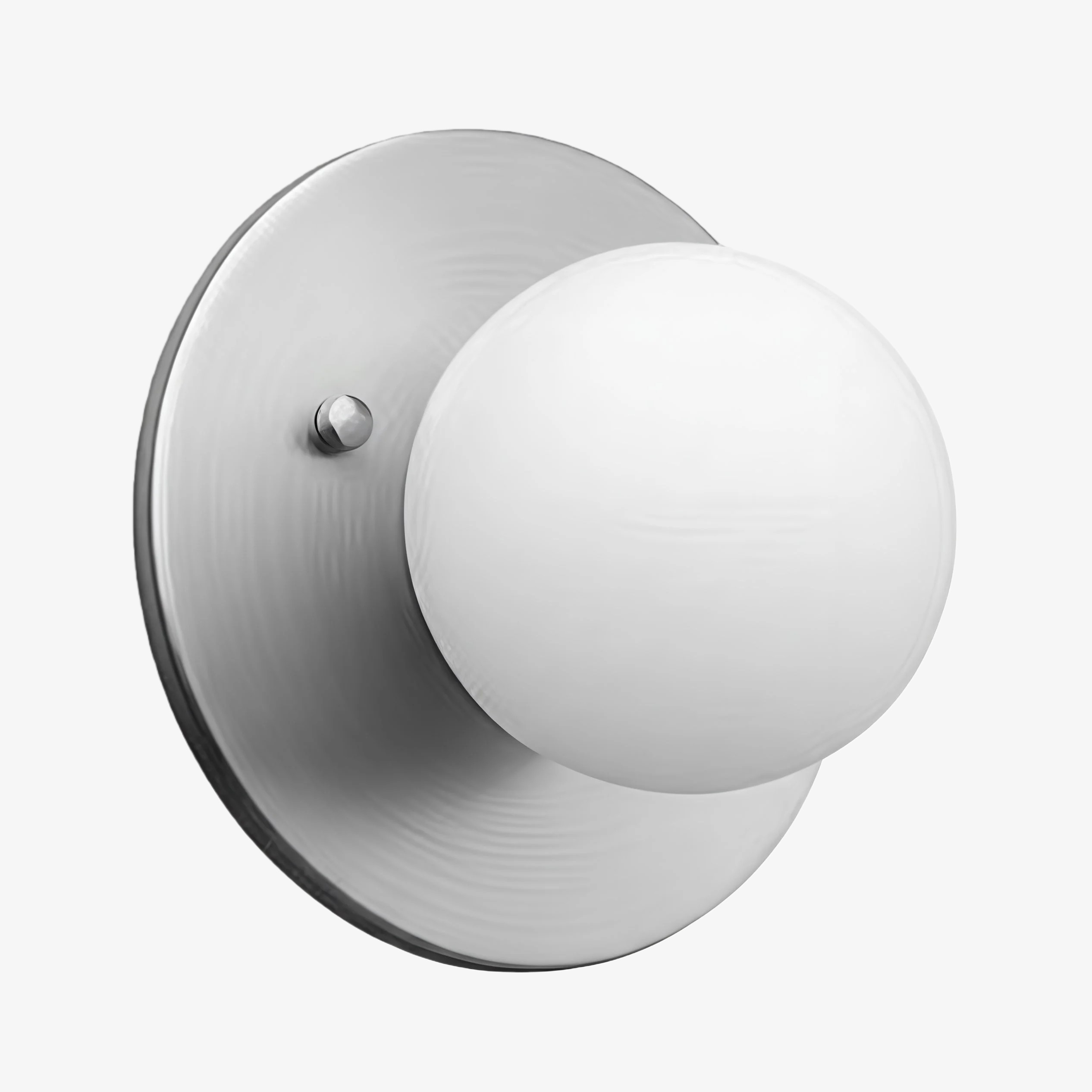 Glorica Glazen Wandlamp van Messing - Klassieke Lamp met Matglas voor een Warme Sfeer HL1758