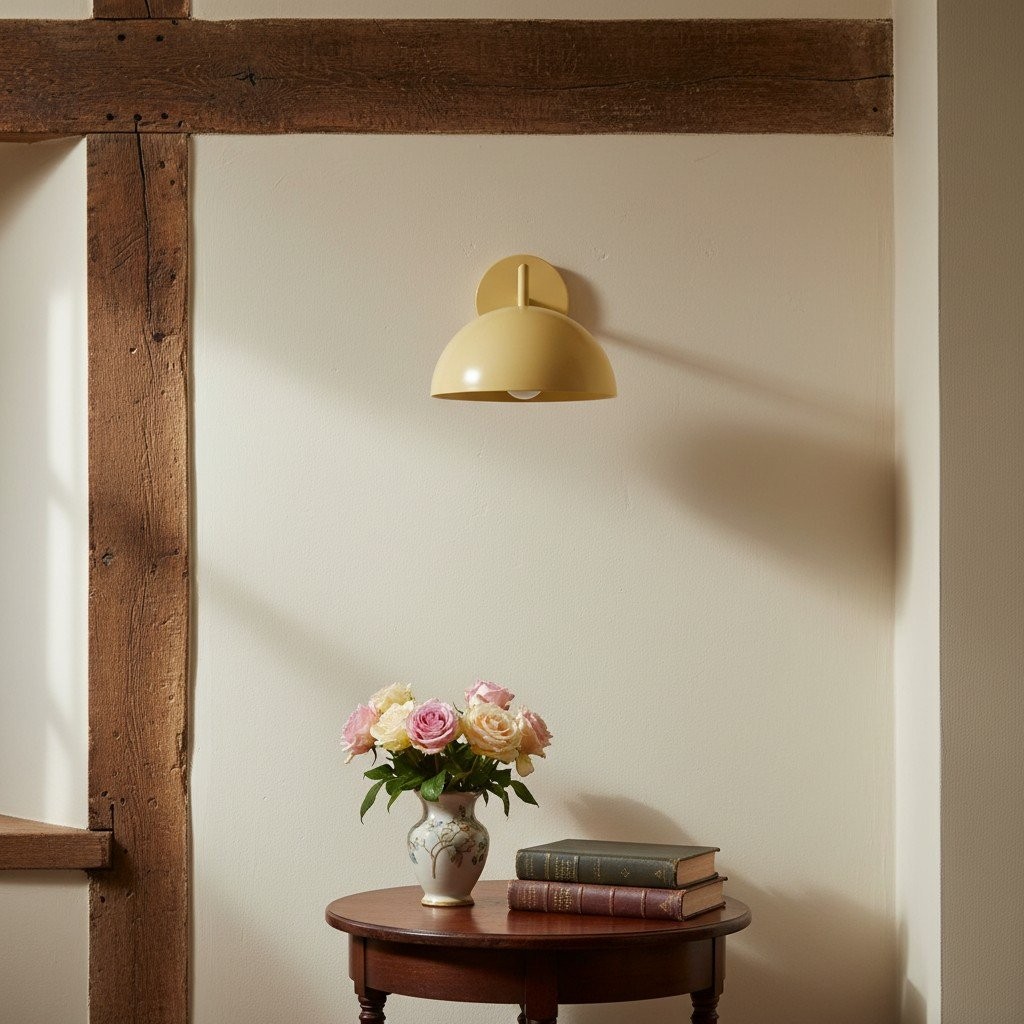 Metio Dome Minimalistische Koepellamp - Stijlvolle Kleurrijke Wandlamp HL1739