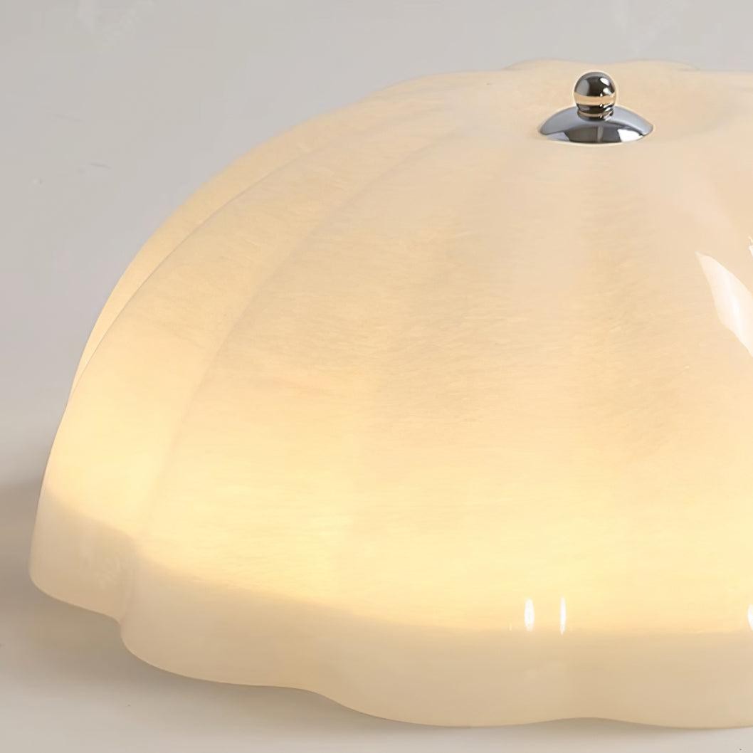 Geleivormige glazen plafondlamp HL556