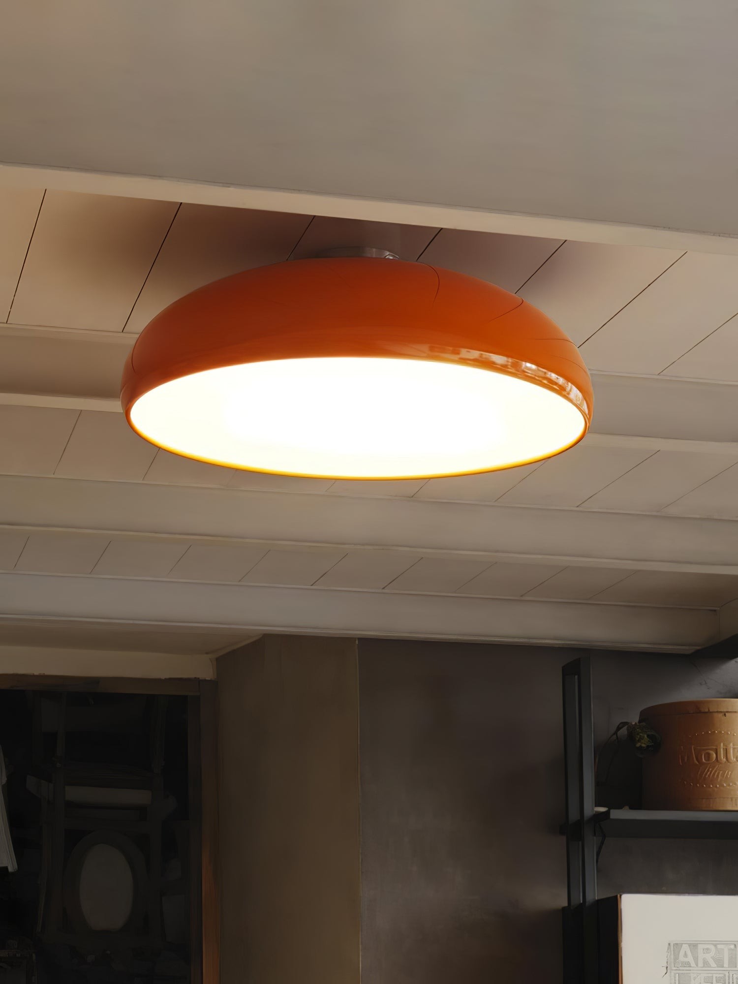 Ruimte Oranje Plafondlamp HL640